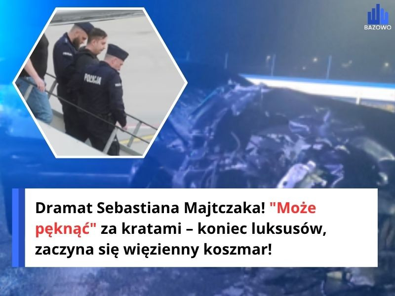 Dramat Sebastiana Majtczaka! "Może pęknąć" za kratami – koniec luksusów, zaczyna się więzienny koszmar!